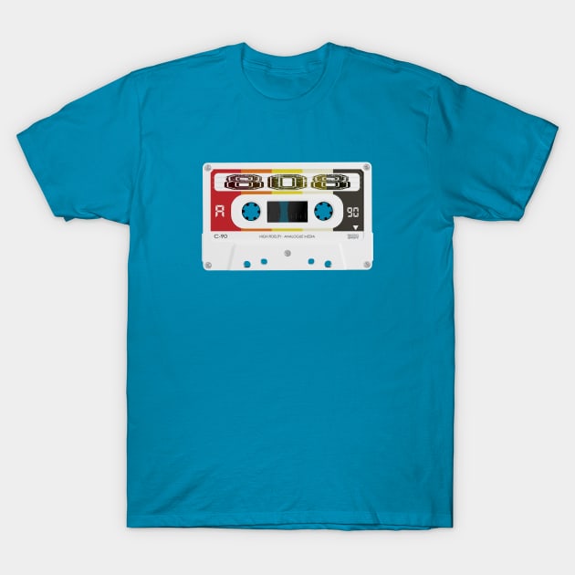 TAPE 808 #1 (808 colors) T-Shirt by RickTurner